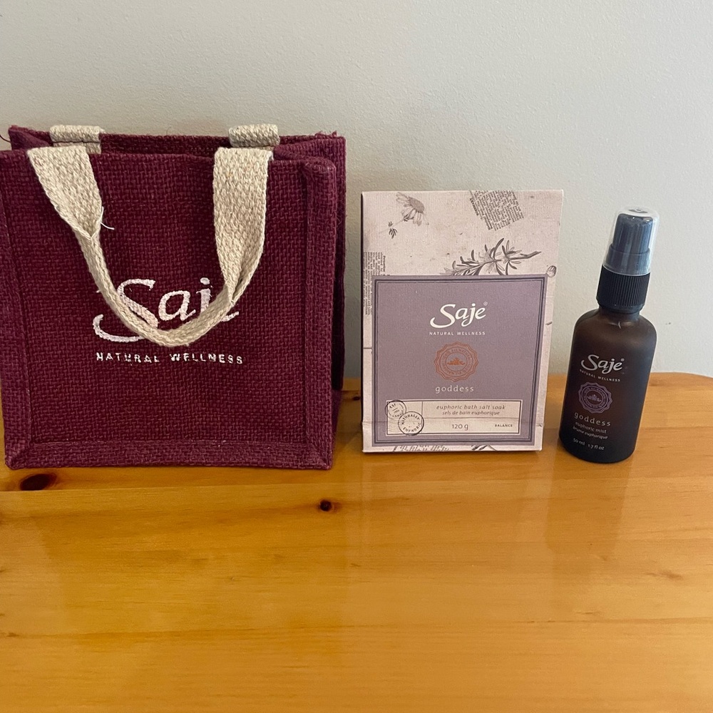 SAJE Goddess Euphoric Bath Salt Soak & Euphoric Mist